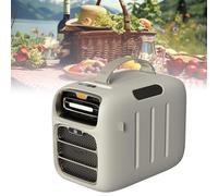 Portable Air Conditioner - Low Power 500W Cooling/Heating for RV and Camping, 12V/24V DC, 3 Speed, No Drainage