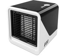 Portable Air Conditioner, Mini Air Conditioning Unit With 3 Speeds 7 Colors, 3 IN 1 USB Personal Humidifier Desktop Small Ac fan, Air Cooler with 500ml Large Water Tank for Office, Home, Room, Bedroom