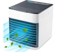 Portable Air Conditioner, Mini Ultra-Powerful Fan Purifier Humidifier Humidifier 3 in 1 Personal Cooler Arctic 3-Speed Personal Cooler