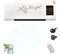 Portable Air Conditioner, Mini Wall-Mount AC Unit, Quiet Fast Cooling/Heating, No Installation Required, Split Max Design