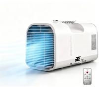 Portable Air Conditioner, Mobile Air Conditioner, Camping Ac Unit for Tent | For Campervan Travel And Small Rooms,(Cooling/Sleep/Dehumidification/Fan),Windowless AC with Remote Control(1500W (5100BTU))