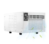 Portable Air Conditioner, Small Personal Air Cooler with Digital Display, Fast Cooling Air Conditioners Dehumidifier, Without Outdoor Unit, for Bedroom Dormitory Mosquito Net RV