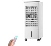 Portable air Conditioner, Swamp Cooler, 1-15 Hour Timer, 9L Water Tank, and Three in one evaporative Cooler with Rolling Wheels, Suitable for Homes, Offices, and bedrooms B
