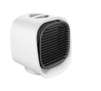Portable Air Conditioner UK|Nano Ice Cooling 7°C Drop & 30dB Ultra-Quiet|Million Negative Ions w/300ml Tank|USB Desktop Fan 3 Speeds for Baby Office