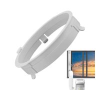 Portable Air Conditioner Unit Coupler 5.9" AC U-nit Tube Connector Round, Portable Air Conditioner Un-it Coupler AC Unit Tube Connector, for Home, Bedroom, Living Room, Work, Commercial Space