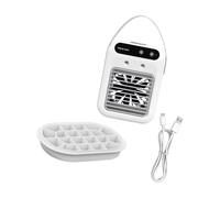 Portable Air-conditioner, USB Mini Portable Air Cooler with 15 Degree Front Grille Control, 2 Mist Modes,500ml Water Storage Tray Mini Cooler Fan for Bedroom Office Car Camping