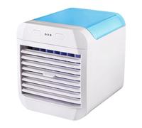 Portable Air Conditioner, USB Powered Mini Air Cooler Portable, Small Air Conditioner, Multifunctional Button Control Summer Cooling Supplies with 3 Wind Speeds for Living Room, Bedroom, Camping (B)