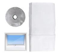 Portable Air Conditioner Window Seal Kit | Casement AC Window Vent Seal Kit | Air Conditioner Stop Air Exchange Sealing Accessories for Apartment Home Living Room Office Kitchen Bedroom Dormitory