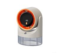 Portable Air Conditioner with 100 Speeds and 450ml Water Tank, USB Powered for mini AC Unit for Office Desk, Bedroom, Camping Car(White)
