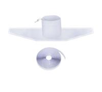 Portable Air Conditioner with Window Seal - Adjustable AC Vent Kit, Mobile AC Protector, Ambient Temperature Control | The Energy Efficient Panel of Air Exchange Pair