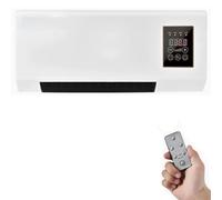 Portable Air Conditioners, Mini Wall Mounted Air Conditione with Remote Control, Ultra Quiet Cooling & Heating Function, Ductless AC Unit for Home, Office, Bedroom and Living Room (White)