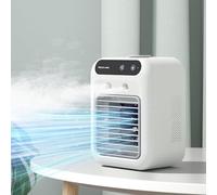 Portable Air Conditioners,Personal Evaporative Air Cooler - 2 Speeds 2 Cool Mists Small Air Conditioner Fan Desktop Cooling Fan Portable AC for Room Office Desk Camping Car