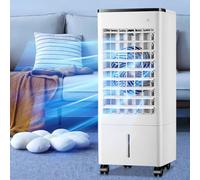 Portable Air Conditioners, Swamp Cooler with 6L Water Tank, 7H Timer, Auto Oscillating, 2 Ice Packs, Evaporative Air Cooler for Office Room Kitchen