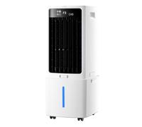 Portable Air Conditioning Fan, 12L Evaporative Air Cooler with Remote Controller, 12H Timer, 3 Speed Modes, Wide Angle Airflow & Mobile Rolling Casters, for Home Office