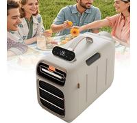 Portable Air Conditioning Unit Dehumidifier with Speeds, Digital Display & Remote Control, Hour Timer for Room, Car, Truck