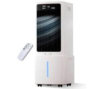 Portable Air Cooler 12L Large Water Tank with Remote Control - 3 Speed Evaporative Air Conditioner Fan, Personal Room Cooling Unit for Summer