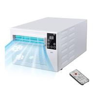 Portable Air Cooler, 280W Mini AC Unit with Dehumidifier, Whisper-Quiet Personal Cooling for Home, Office, and Dorm, Easy to Move Design
