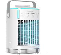 Portable Air Cooler, 3-In-1 Air Cooler, Mini Air Conditioner with 4 Wind Speed &