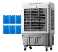 Portable Air Cooler, 3-Speed Swamp Cooler with 120° Oscillation, Large Water Tank for Home Office Shop, Efficient Room Cooling