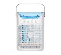 Portable Air Cooler, 4-in-1 Mini Air Cooler With 3 Wind Speed & RGB 7 LED Light & 700ml Water, Air Conditioner for Home, Office, Bedroom