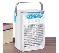 Portable Air Cooler Fan, Portable Fan with Spray Mist Air Cooling - Summer Cooling System with 2 Spray Levels for , Bedside, Student Room, Living Area, Patio