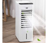 Portable Air Cooler for Home and Office, 3-in-1 Cooling Fan with LED Display, Remote Control, 3 Fan Speeds, 12-Hour Timer, White