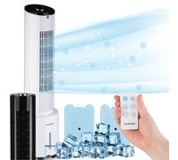 Portable Air Cooler Humidifier Conditioning Fan Ice Box Chiller Remote 45W White