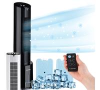Portable Air Cooler Humidifier Conditioning Fan Ice Box Chiller Timer Remote 45W