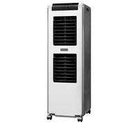 Portable Air Cooler with 4 Wheels, 30L Water Tank, 3-in-1 Functionality for Efficient Cooling, Fan, and Dehumidification in Home or Office