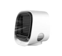 Portable Air Cooler with Evaporative Cooling, Energy-Efficient and Quiet Operation for Home, Office, or Outdoor Use to Beat the Heat (White)