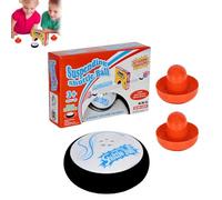 Portable Air Hockey Pucks, Electric Floating Hockey Set, Abs Material Lightweight Portable Table Top Game for Kids Adults,Tabletop Hockeys Hover Puck for Children Board Game Toy Gift (1)