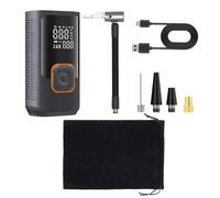 Portable Air Pump - Electric ABS Inflation Device with Smart Pressure Module, Handheld Air Delivery Cylinder, Quick Fill Utility Engine, Travel Ready Inflation Companion for Diverse Wheel Types | Bicy