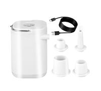 Portable Air Pump Lamp Camping Battery 600mAh | Small Air Compressor Inflation Deflator for Ball Basketball Soccer Volleyball Toy Raft Pool Floats