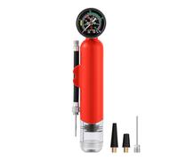 Portable Air Pump, Waterproof Handheld Air Pump with Pressure Gauge for Basketballs Soccer Balls and More