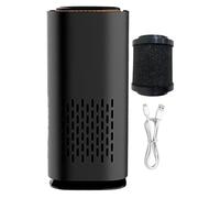 Portable Air Purifier - Quiet Odor Eliminator Travel Ionizer | Aromatherapy Diffuser For Car Accessories, Air Freshener Filter System, Purification Device