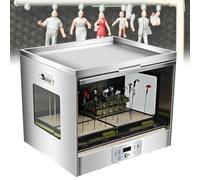 Portable Airbrush Spray Booth Kit with Dryer for Hobby, Crafts, and Model Painting