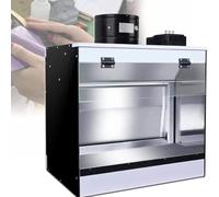 Portable Airbrush Spray Booth with Exhaust Fan for Model Painting, DIY Craft Projects, Paint Fume Extraction