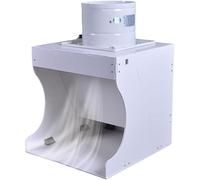 Portable Airbrush Spray Booth with LED Lights and Exhaust Fan - Ideal for DIY Model Painting Projects