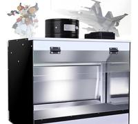 Portable Airbrush Spray Booth with Water Curtain Exhaust for Painting, Crafts, and Hobby Projects