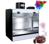 Portable Airbrush Spray Booth with Waterfall Exhaust System, LED Lights, and Dual Filtration for Crafts, Painting, and DIY Art Projects