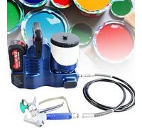 Portable Airless Paint Sprayer with 1.2L Capacity, 6-Speed Adjustment, Cordless Battery Powered for Wall Painting, Ceilings, Furniture