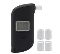Portable Alcohol Tester Professional High Accuracy Sensitive LCD Digital Display Mini Home Alcohol Detector for Home Party Bars KTV