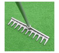 Portable All-Aluminum Sand Bunker Rake for Golf Course and Beach Maintenance
