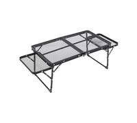 Portable Aluminum Folding Grill Side Table 31.5" - Lightweight Metal Camping Table with Handle for Outdoor BBQ, Garden, Patio, RV, Par & Market Use