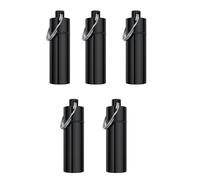 Portable Aluminum Pillbox for Backpacking Hiking Storage Container Pills Bottle for Mountaineering Camping Pills Storage