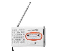 Portable AM FM Radio, DK-2015 Compact Pocket Transistor Receiver Battery Powered with Built in Speaker, for Travel