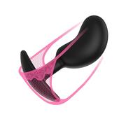 Portable Anal Plug Silicone Butt Plug, Men Prostate Stimulation Masturbation Anal Training Toys with Base, Sex Toys Comfortable Long-Term Wear (L)