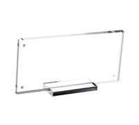 Portable And Acrylic Banknote Presentation Frame Made of Transparent Acrylic