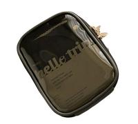 Portable and portable sturdy pouch with multiple compartments for organized storage