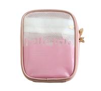 Portable and portable sturdy pouch with multiple compartments for organized storage